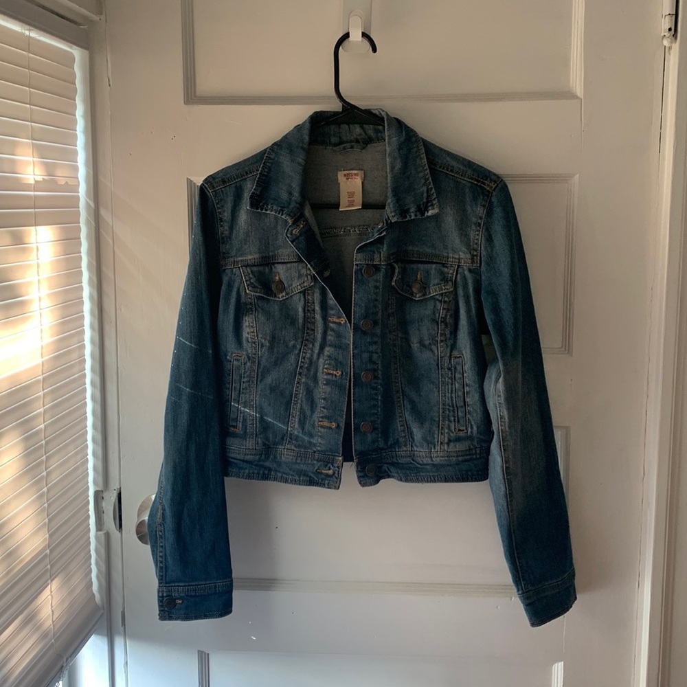 Denim jacket, lightly worn, size M
